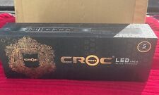 Croc LED Black Titanium Flat Iron | 1 Inch Classic 1" Hair Straightener for sale  Shipping to South Africa