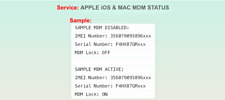 Mac mdm status for sale  USA