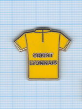 Pin’s Cyclisme Tour de France Maillot jaune Crédit Lyonnais signé Decat Paris d'occasion  France