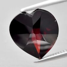 2.36ct 9x8.6mm VS Heart Natural Deep Orangish Red Almandine Garnet, Gemstone for sale  Shipping to South Africa
