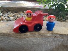 Carro de corrida vintage Fisher Price Little People Mad Sad “Butchy” Happy Freckle Boys comprar usado  Enviando para Brazil