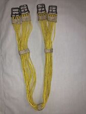 Yellow white cord for sale  BICESTER