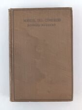 Manual Del Comercio 1920 Romera Navarro hiszpańska twarda okładka na sprzedaż  Wysyłka do Poland