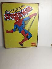 Vintage spiderman tin for sale  Shipping to Ireland