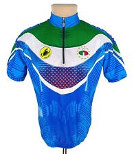 Camiseta deportiva de ciclismo Castelli Italia para hombre azul manga corta 1/4 cremallera talla L segunda mano  Embacar hacia Argentina