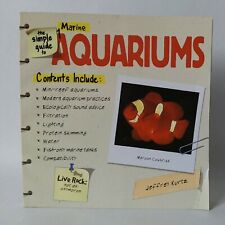 2002 "A Simple Guide To Marine Aquariums" por Jeffery Kurtz, TFH Pub. SC GD comprar usado  Enviando para Brazil