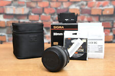 Sigma 30mm bjektiv gebraucht kaufen  Neuenbeken,-Dahl