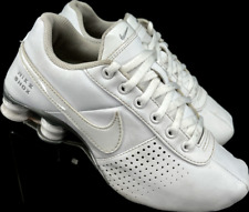 Tênis Nike Shox Deliver PNT GS 615981-100 couro branco juvenil EUA 3,5Y comprar usado  Enviando para Brazil