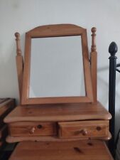 Pine mirror dressing for sale  REDHILL