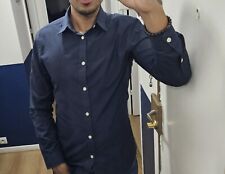 Chemise bleue marine d'occasion  Rosny-sous-Bois