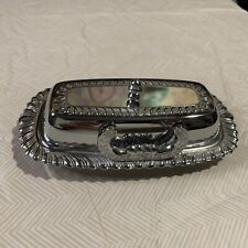 Irvinware chrome butter for sale  Goodland