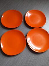 Assiettes plates orange d'occasion  Wallers