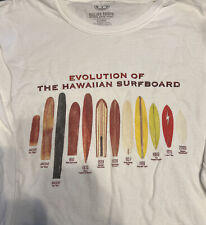  Camiseta masculina manga longa Evolution of the Surfboard comprar usado  Enviando para Brazil