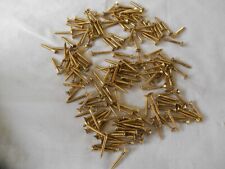 Brass wood screws for sale  BURY