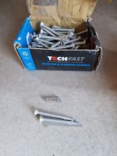 Used, TechFast Timber-to-Steel Light Section Roofing Torx Screw 5.5 X 60mm Aprox 75 for sale  Shipping to South Africa