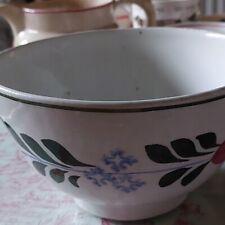 Large spongeware bowl for sale  STOURBRIDGE