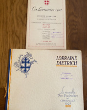 Lorraine dietrich rare d'occasion  France