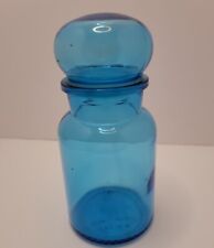 Vintage blue apothecary for sale  Olive Hill
