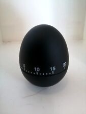 Eieruhr schwarz 8cm gebraucht kaufen  Pasewalk