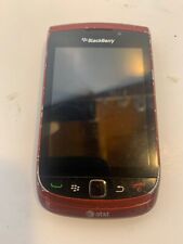 BlackBerry Torch 9800 - 4GB - Red  (AT&T) Smartphone Untested For Parts for sale  Shipping to South Africa