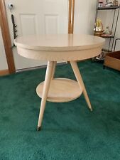 blonde wood end tables for sale  Sherborn