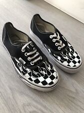 Vans chequered flame for sale  BIRMINGHAM
