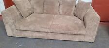 jumbo cord fabric sofa for sale  BURTON-ON-TRENT