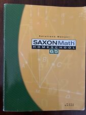 Saxon math solutions for sale  Anoka