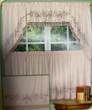 Vtg curtains blush for sale  San Francisco