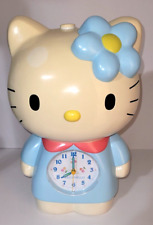 Usado, Boneco despertador vintage Citizen Sanrio Hello Kitty grande azul 12" HTF comprar usado  Enviando para Brazil