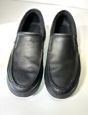 Rockport XCS Mens Loafers Sz 12 Black Leather Slip On Comfort Shoes Casual for sale  Shipping to South Africa