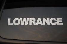 Lowrance Vinyl Sticker Decal (V208) Fishing Lure Swimbait Boat Choose Color&Size for sale  Shipping to South Africa