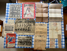 Gilbert Stokke minor league player/mlb coach scrap album and story 1918, history for sale  Shipping to South Africa