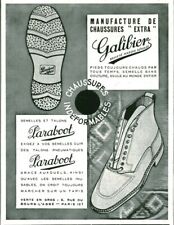 Publicité ancienne chaussures d'occasion  Notre-Dame-de-Monts