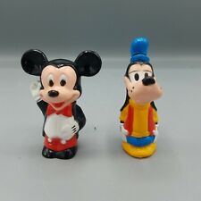 Figura de plástico Disney Mickey Mouse Goofy 2" juguete lápiz pastel decoración de colección segunda mano  Embacar hacia Argentina