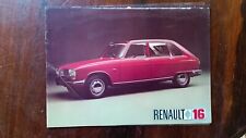 Renault brochure 1968 for sale  HELSTON