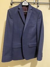 Traje Joseph Abboud Niños 3 Piezas Azul Marino Talla 14 Chaqueta Talla 12 Pantalones/Chaleco segunda mano  Embacar hacia Argentina