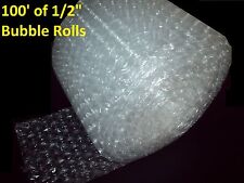 100 Feet of Bubble Wrap® 12" Wide! 1/2" LARGE Bubbles! Perforated Every 12" Big, used for sale  Milton