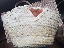 Kikapu woven tote for sale  WAKEFIELD