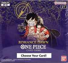Juego de cartas One Piece OPCG TCG OP-01 Romance Dawn 1st Pnt Individuales Elige tu tarjeta segunda mano  Embacar hacia Argentina