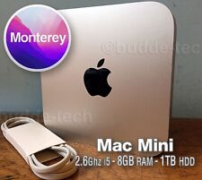 Mac Mini Desktop MGEN2LL/A 2.6GHz Core i5 8GB RAM 1TB HD Monterey (*2022 macOS) for sale  Shipping to South Africa