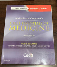 Usado, Cecil Medicine Ser.: Andreoli and Carpenter's Cecil Essentials of Medicine por... comprar usado  Enviando para Brazil