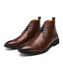 Leder stiefeletten herren gebraucht kaufen  Schmachtendorf,-Holten