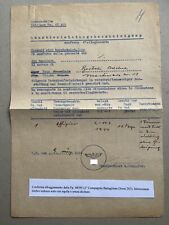 Documento militare rsi usato  Saronno