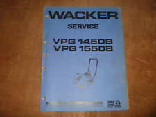 Wacker vpg 1550b for sale  Fairfield