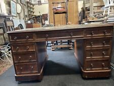 Victorian pedestal desk for sale  UK