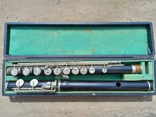 Vintage wooden flute for sale  SEAFORD