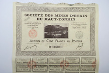 Societe mines etain d'occasion  Paris XV