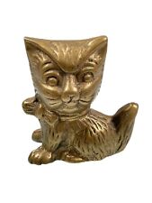 Vintage brass cat for sale  Shipping to Ireland