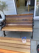 Cast iron bench for sale  HORNCHURCH
